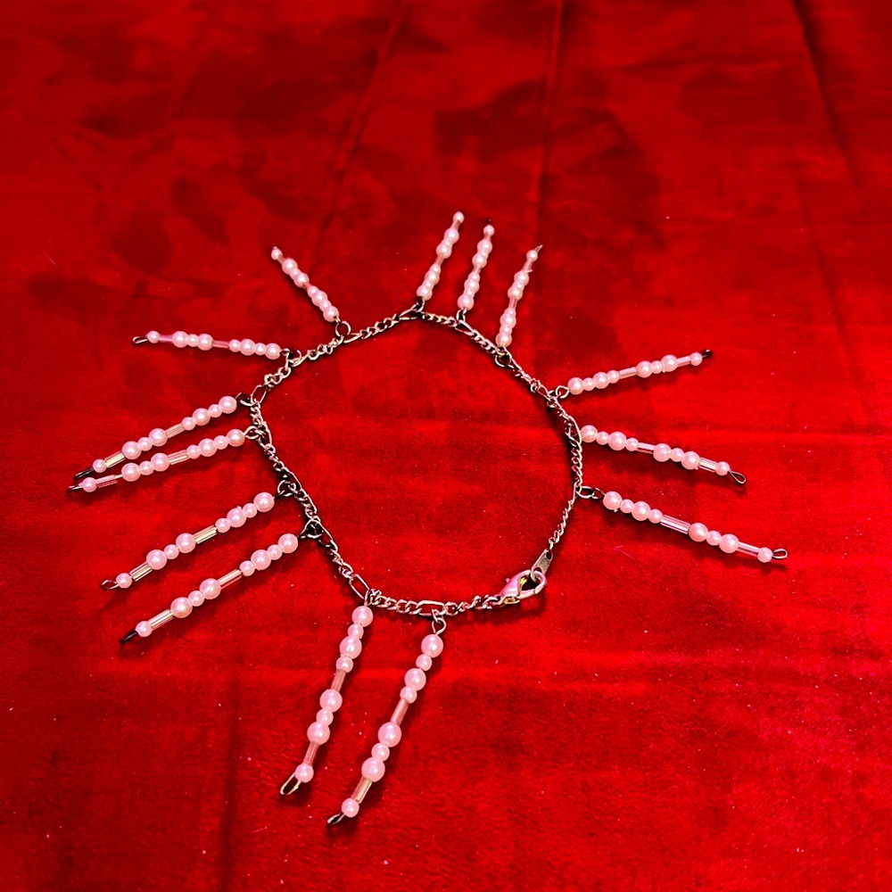 Beaded anklet